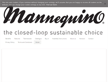 Tablet Screenshot of mannequino.com